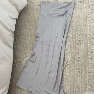 Lioness Light Gray Devon Maxi Skirt